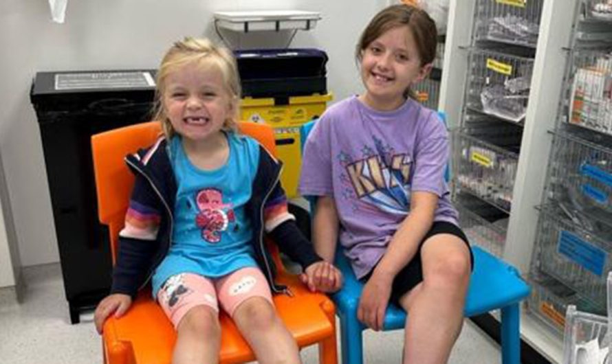 Young girl survives cancer thanks to little sister’s lifesaving donation: ‘A perfect match’